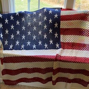 American Flag scarf